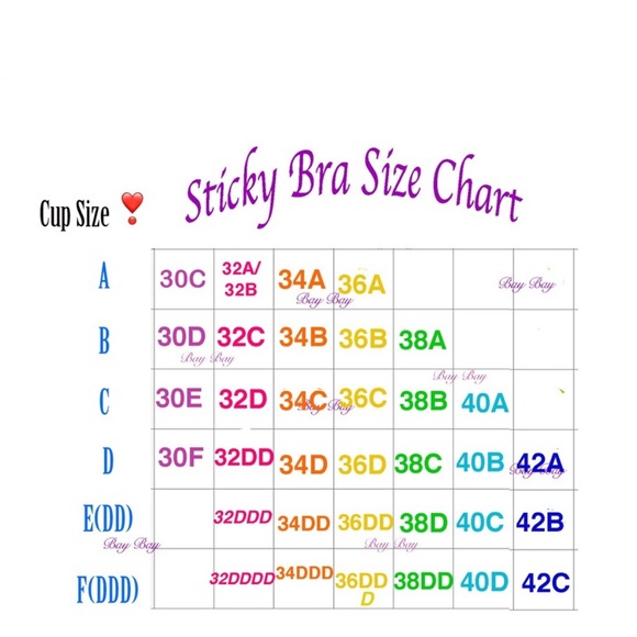 Black or Nude Lace up self adhesive bra size 8 - Picture 10 of 12